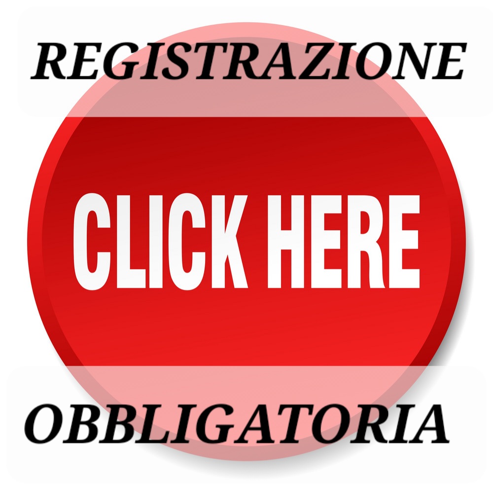 REGISTRAZIONE OBBLIGATORIA